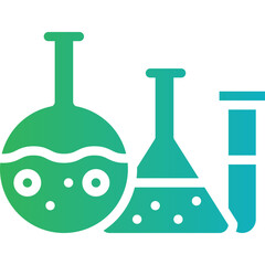 Chemistry Set I icon single vector illustration