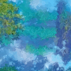 Various oil paintings, floral landscapes, forests, eagles, tigers, and beautiful marine creatures