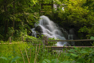 waterfall in the park