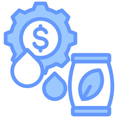 Commodities Blue Icon