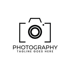 Camara icon or logo with a white background