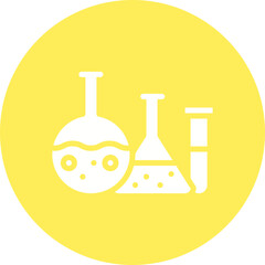 Chemistry Set I icon single vector illustration