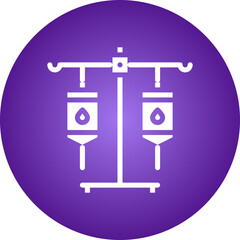 Drip Stand icon single vector illustration