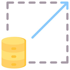 Scalability Flat Icon