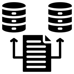 Redundancy Glyph Icon