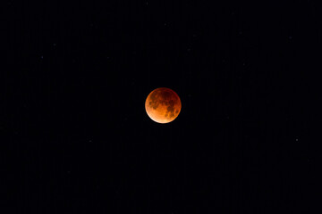 red blood moon