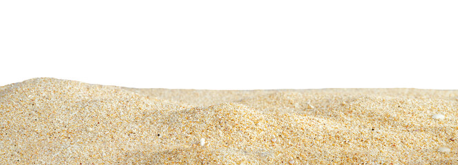 Plakat desert sand expanse border isolated
