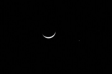 Moon and Jupitor