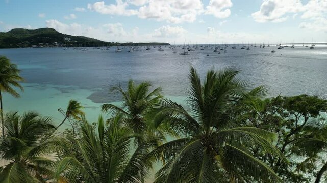 aerial, martinica, martinique, sainte anne