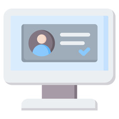 Customer Profiling Flat Icon