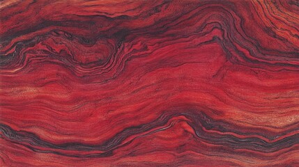 Fototapeta premium Intricate Crimson Wood Grain Texture: A Deep Dive into Nature's Artistic Mastery