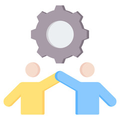 Employee Engagement Flat Icon