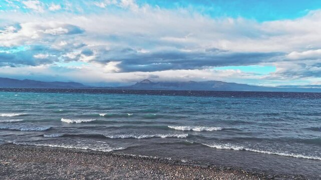 Dark Waters and Peaks. Dark skies and restless waves in Los Antiguos, Argentina. This dramatic drone video captures the raw beauty of Patagonia. 19.01.2025