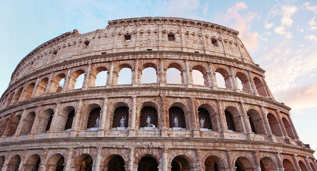 Obraz premium Colosseum in the afternoon, Rome, Italy