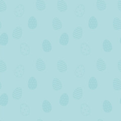 Seamless pattern easter eggs background
