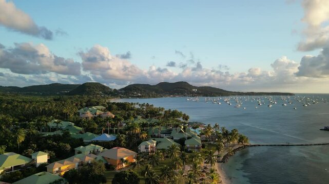 aerial, martinica, martinique, sainte anne