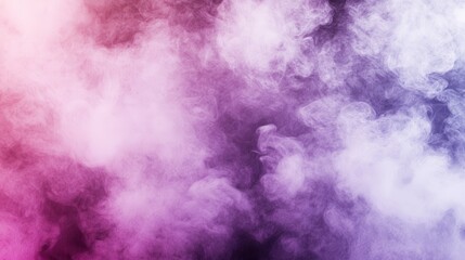 Abstract Purple and Pink Smoke Texture Swirling Vapor Background