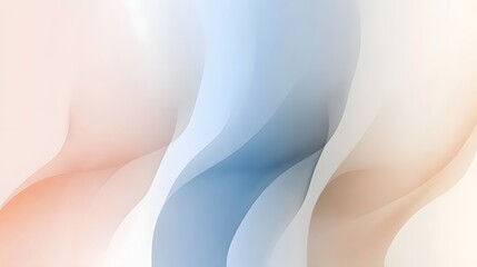 Abstract Pastel Wave Design Background Image