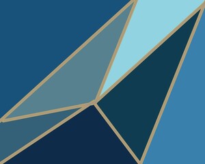 abstract geometric background blue soft