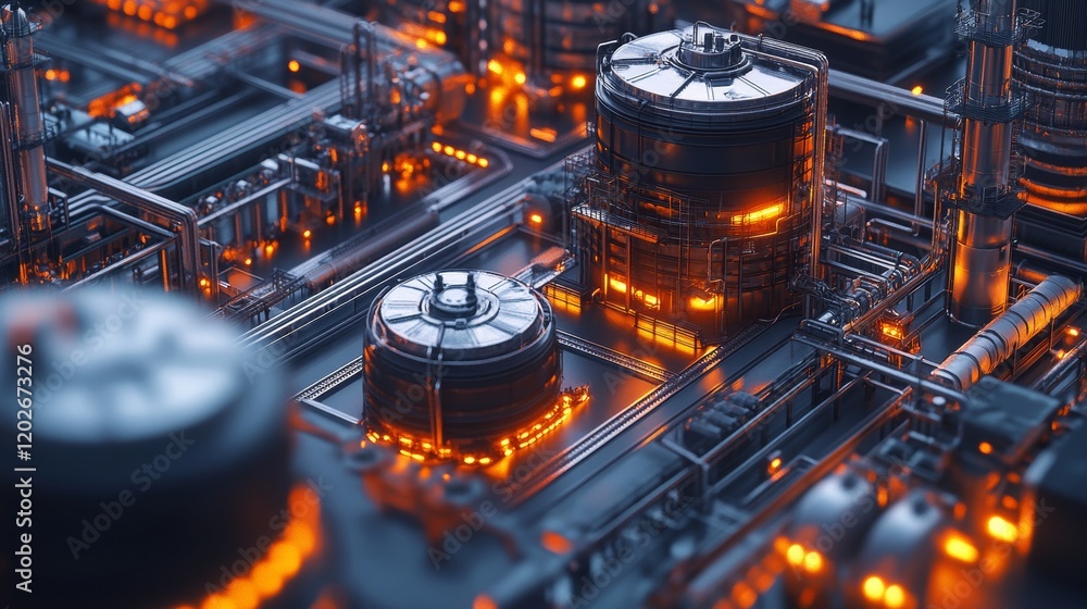 Poster automated robotic system for efficient fuel distribution management