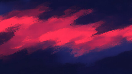 Fototapeta premium Abstract red and blue chaotic background