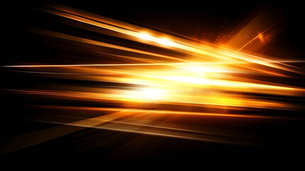 Dynamic abstract background with glowing lines