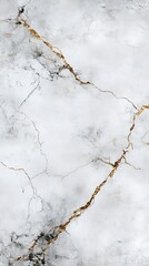 Modern empty room with marble floor and golden wall