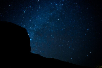 Astrophotography at the bottom of the Grand Canyon