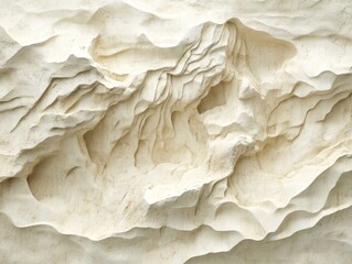 Abstract stone texture, carved relief