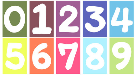 Colorful number set