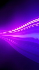 Naklejka premium Amber Horizon with Ultraviolet Tones and Abstract Creative Lighting
