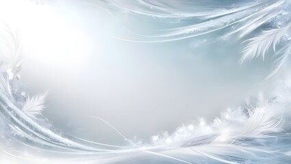 AI GENERATE, Ice gradient with frosty white, icy blue, and shimmering silver, abstrat textures resembling frozen landscapes