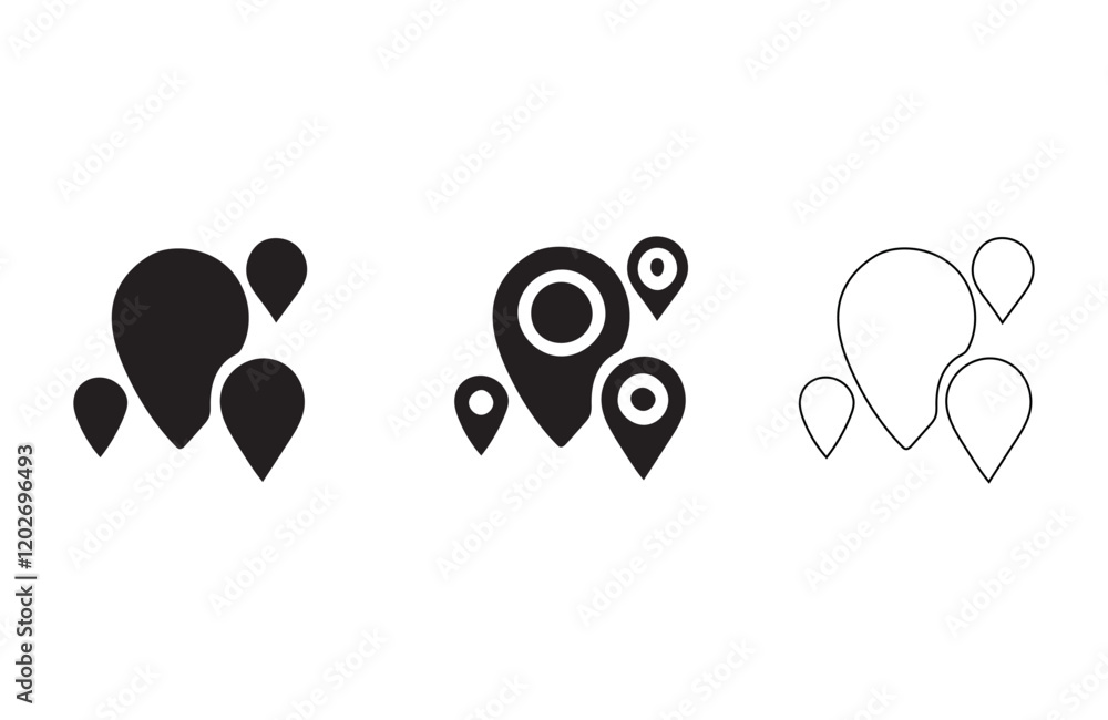 Poster vector and line art graphics for branding and design needs creative vector elements: perfect for sea