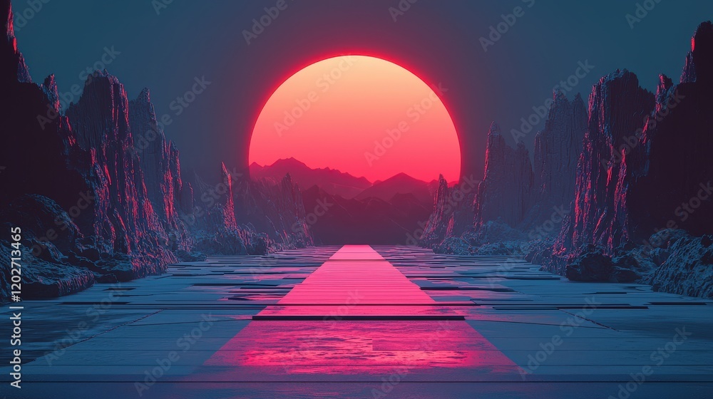 Poster a minimalist background with geometric shapes, glowing lines, and subtle gradients, emphasizing a cl