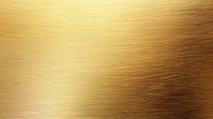 Naklejka premium Luxury Gold Brushed Metal Texture Background Elegant Golden Surface Polished Brass Pattern