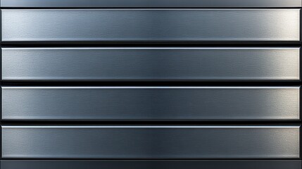 Brushed Metal Texture Dark Grey Steel Panel Background Industrial Design