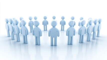 People united, a circle of collaboration, discussion, and shared purpose group