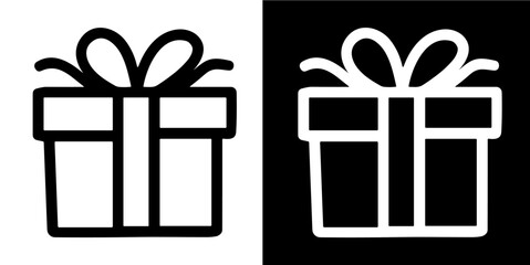 gift box icon illustration