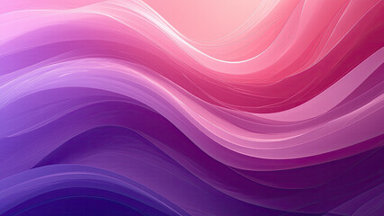 Fototapeta premium A purple and pink wave pattern with a pink and purple background. The colors are vibrant and the pattern is flowing. Perfect for wallpaper, backdrop, and corporate presentations.