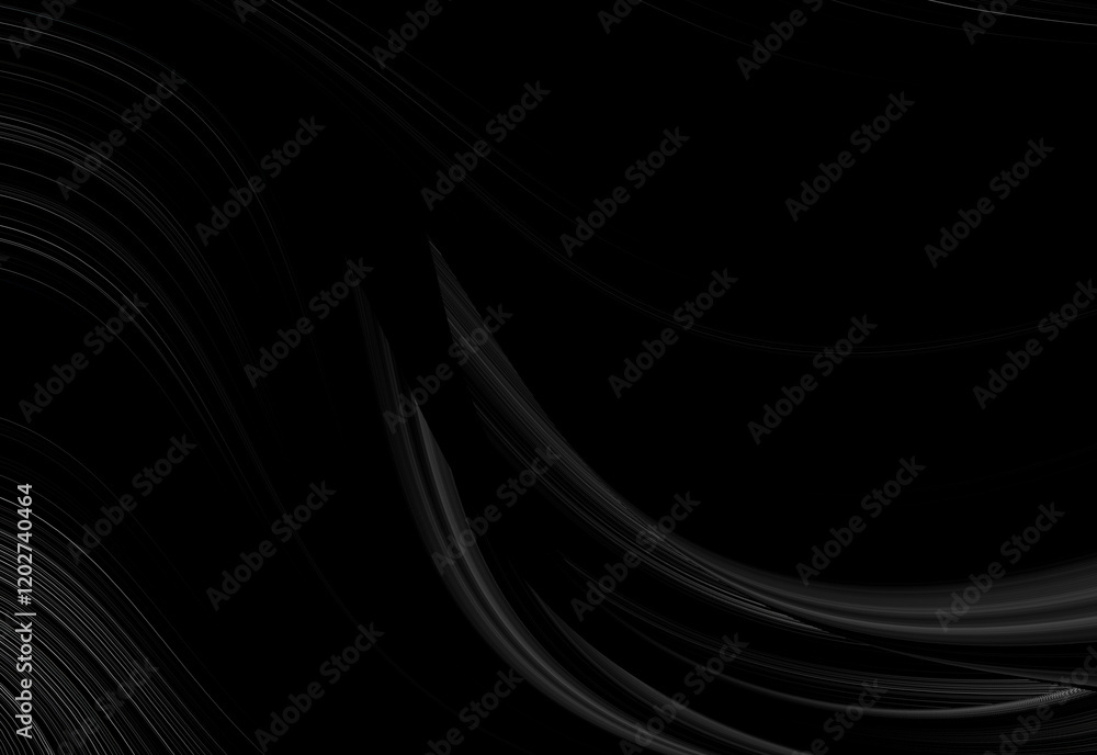 Leinwandbilder abstract black and silver are light gray with white the gradient is the surface with templates metal texture soft lines tech diagonal background black dark sleek clean modern.