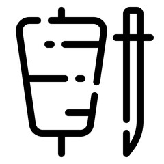 Doner Kebab Icon in Flat Style Suitable for Web, Apps, Presentation, or Printable Meanings