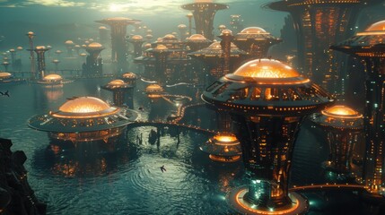 Futuristic Cityscape: A Glimpse into the Future