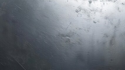 Grungy metal texture, overhead view, background blur