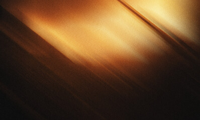 Naklejka premium Abstract intense golden dark background with grainy texture and dynamic motion blur, perfect for banners or cover designs.