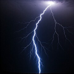 lightning in the night