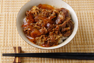 牛丼　和食