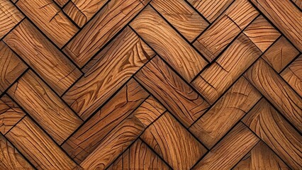 Herringbone wood floor texture; interior design background