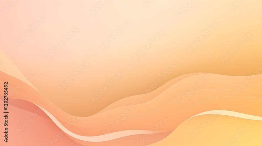 Poster dynamic abstract patterns digital art soft colors modern design creative aesthetic