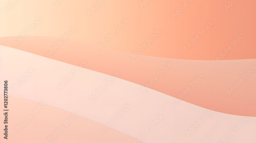 Poster soft color gradient abstract background digital art minimalist design calm atmosphere top view visua