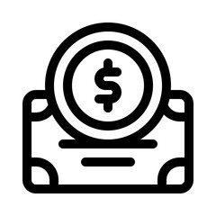 Dollar Sign line icon